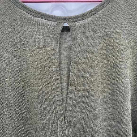 Lane Bryant Women's Top 14/16 Green Sleeveless Hi Low Tunic NWT - Picture 4 of 13